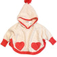 Hearts hooded knit jumper - Size 0