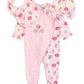 Pink onesie set brand new - Size 6-9 months