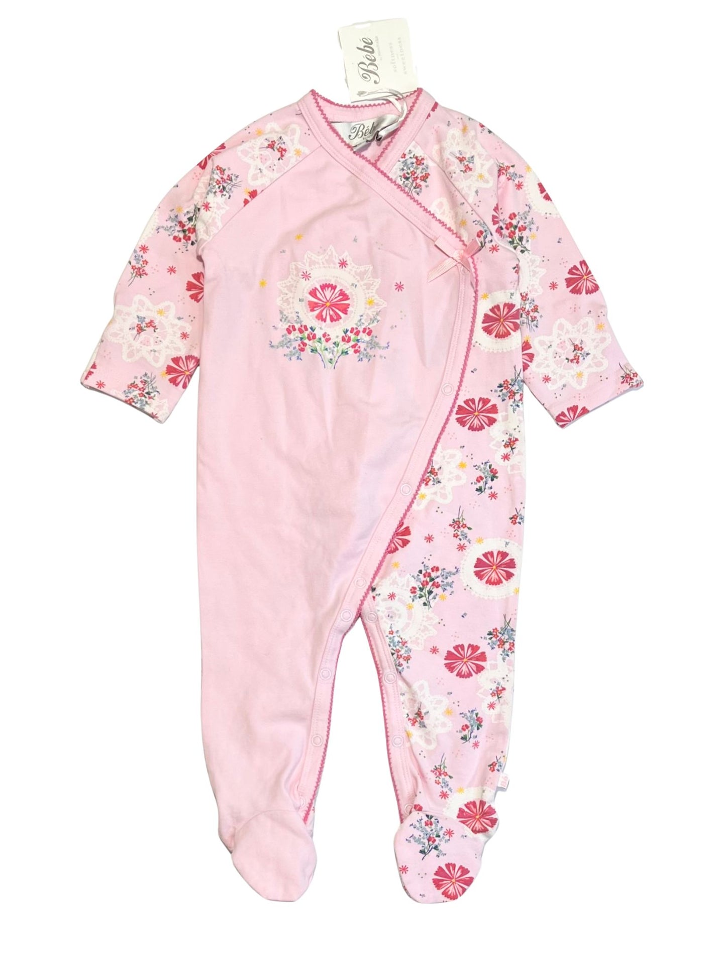 Pink onesie set brand new - Size 6-9 months
