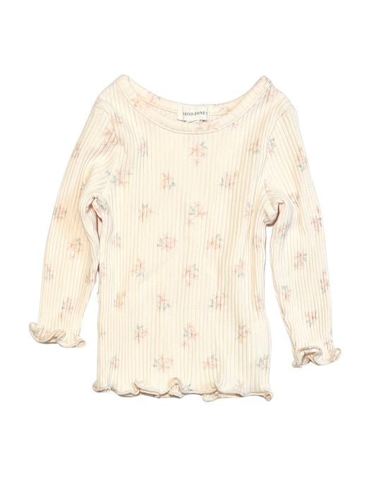 Ribbed floral top - Size 00