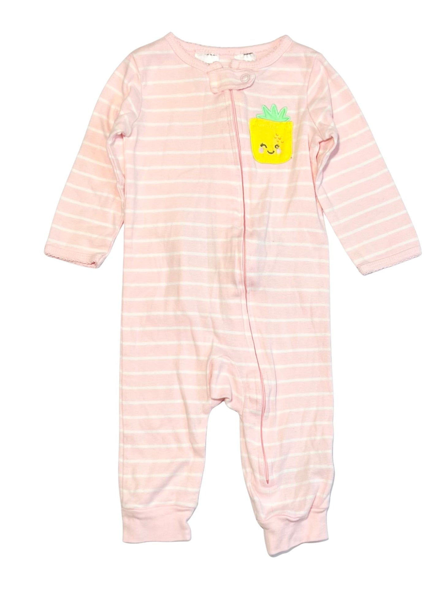 Striped pineapple onesie - Size 00