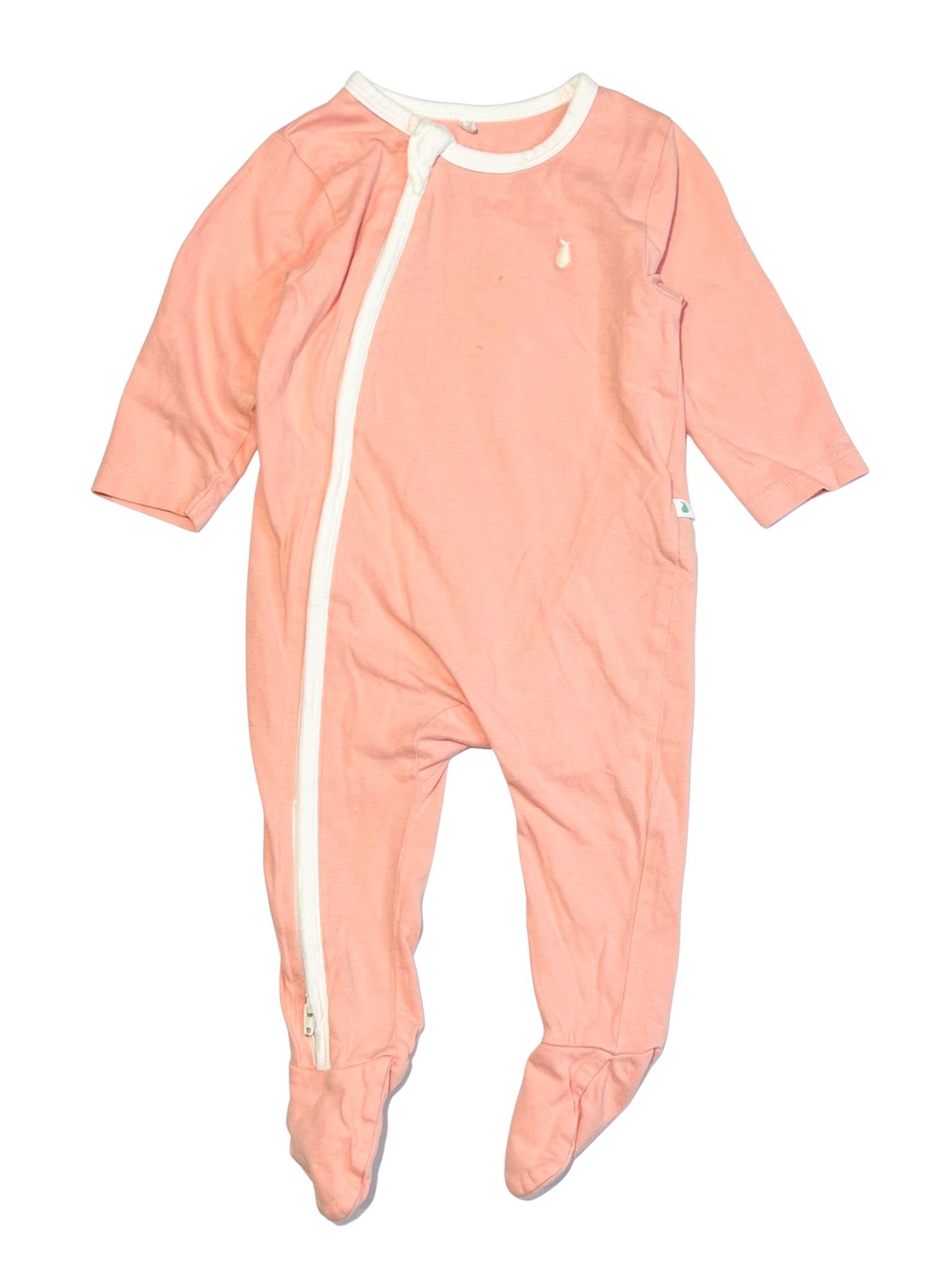 Pink zip onesie - Size 00