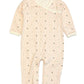 Pink leafy onesie - Size 00