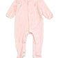Pink velour onesie - Size 00