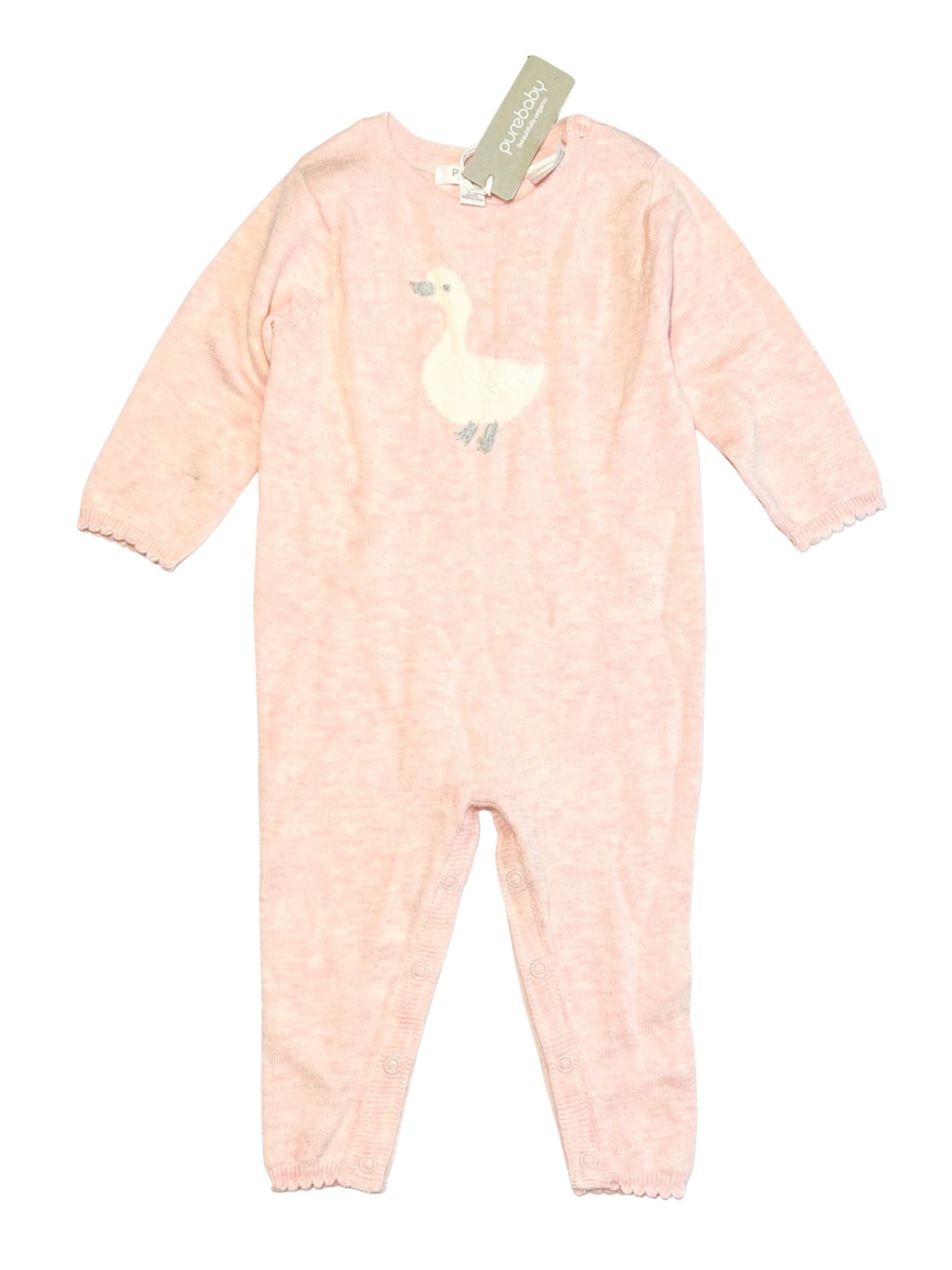 Ducky knit onesie brand new - Size 00