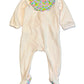Pink velvet onesie - Size 00
