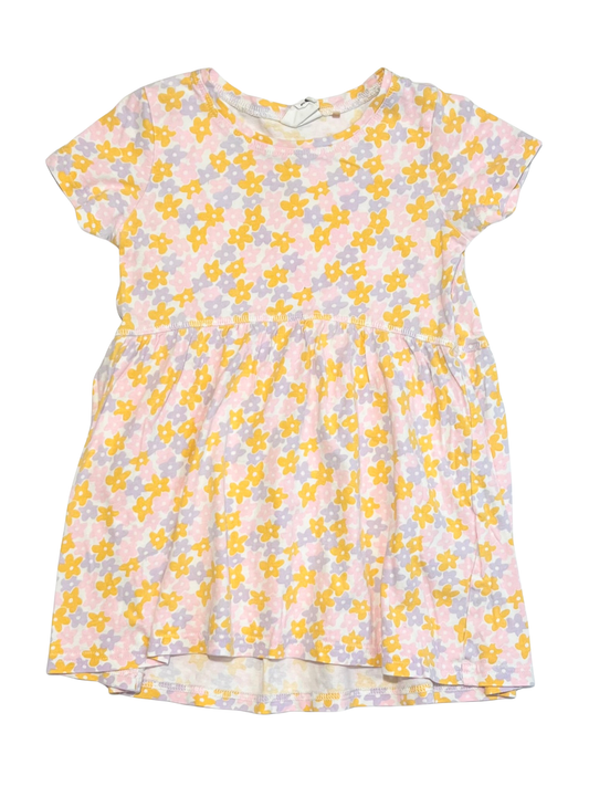 Floral jersey dress - Size 2