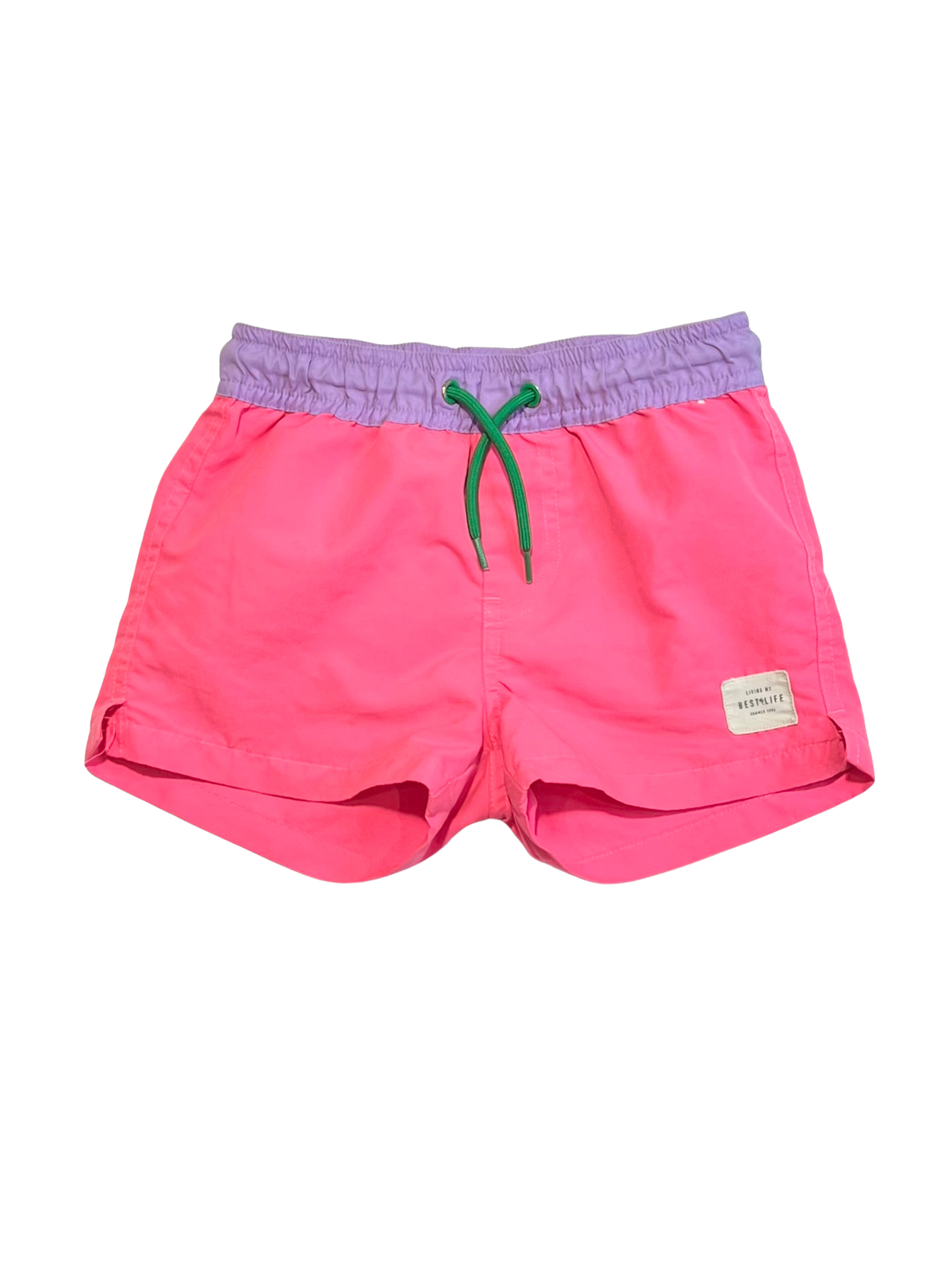 Neon pink boardies - Size 3