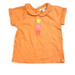 Orange starfish tee - Size 0