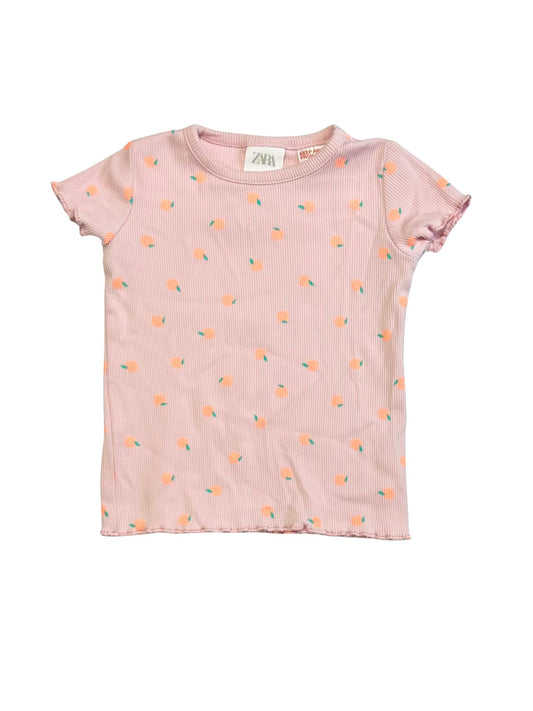 Ribbed fruity tee - Size 9-12 months