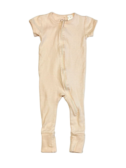 Striped ribbed romper - Size 0