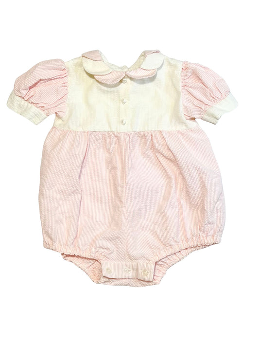 Vintage seersucker romper - Size 0