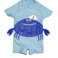 Blue crab swimsuit - Size 00