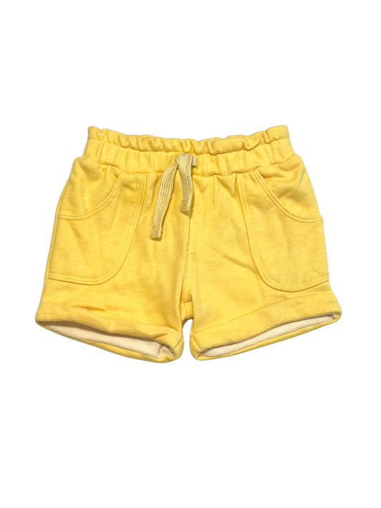 Yellow sweat shorts - Size 00