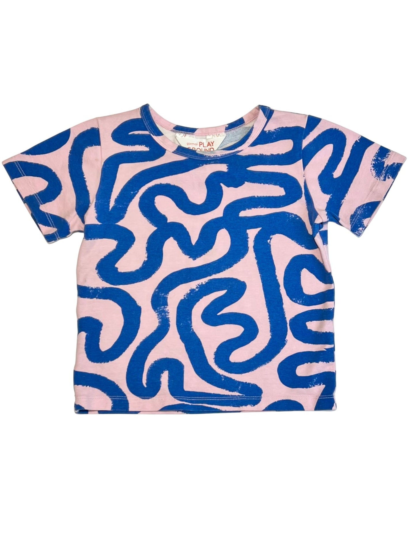 Swirly tee - Size 3-4
