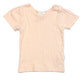 Pink ribbed tee - Size 00
