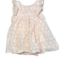 Pink cutwork dress - Size 00