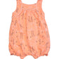 Jersey flamingo romper - Size 00