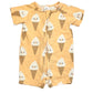 Ice creams zip romper - Size 00