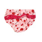 Cherries ruffle nappy cover - Size 000