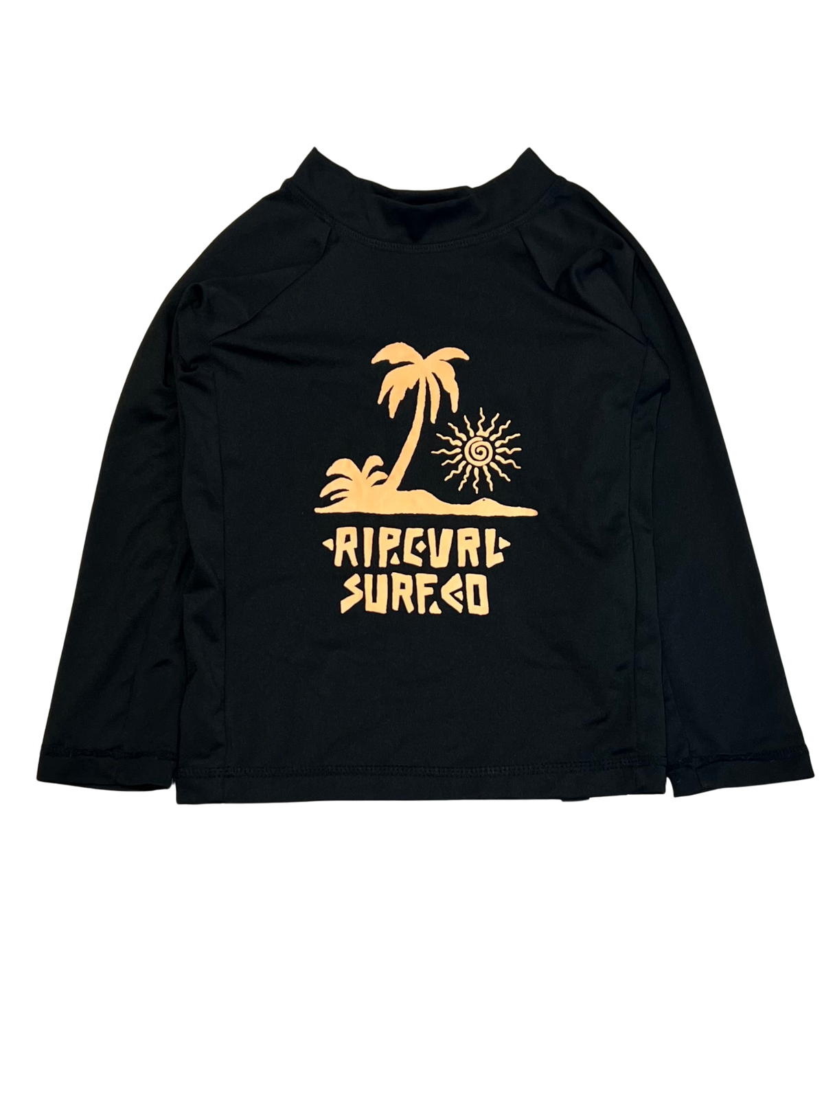 Black palm rashie - Size 1-2