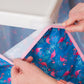 High chair food catcher