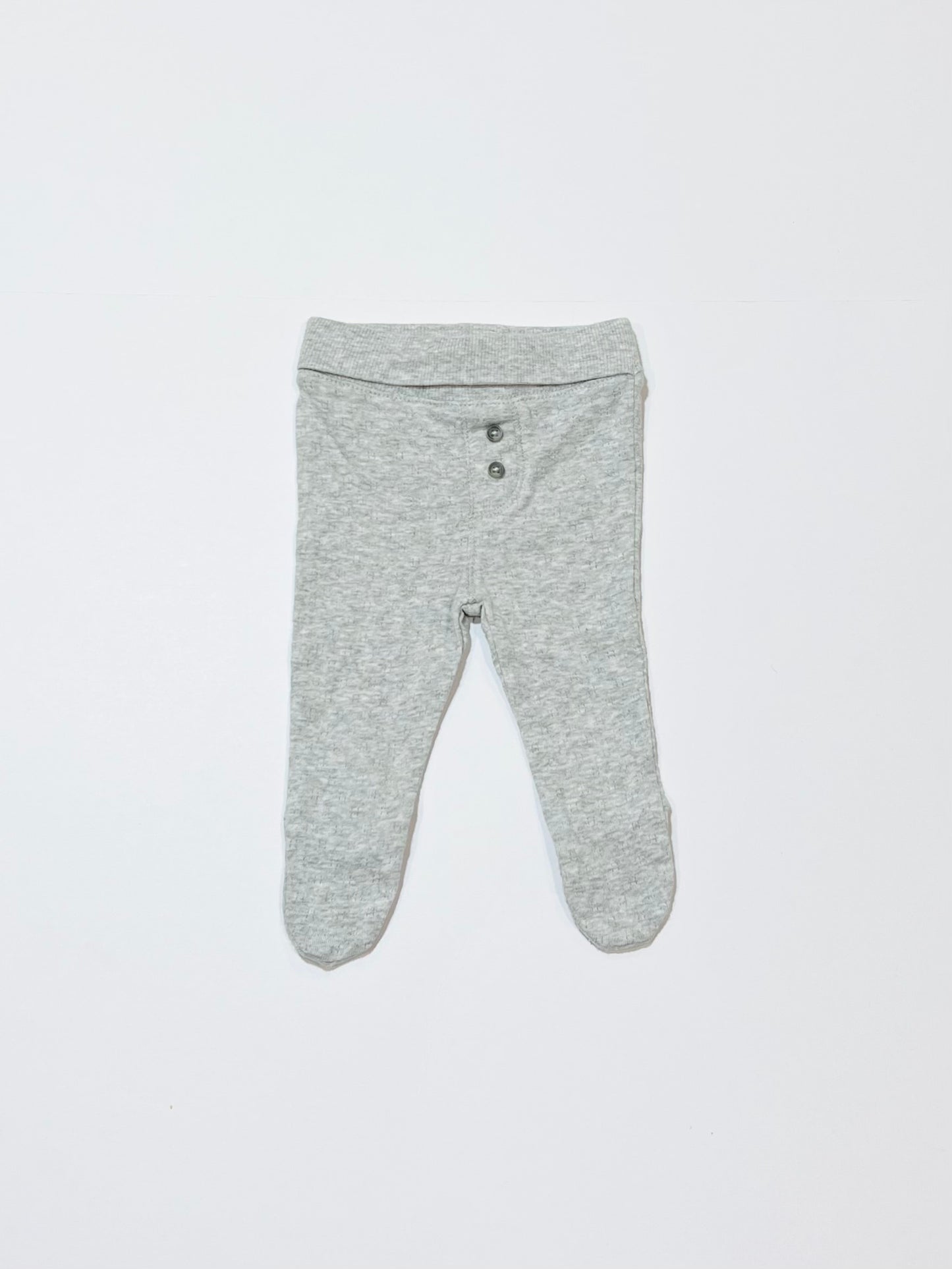 Grey footed pants - Size 0000