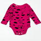 Pink animals bodysuit - Size 00