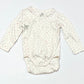 Spotty cross-over bodysuit - Size 00