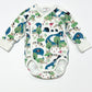 Woodlands cross-over bodysuit - Size 2-4 months