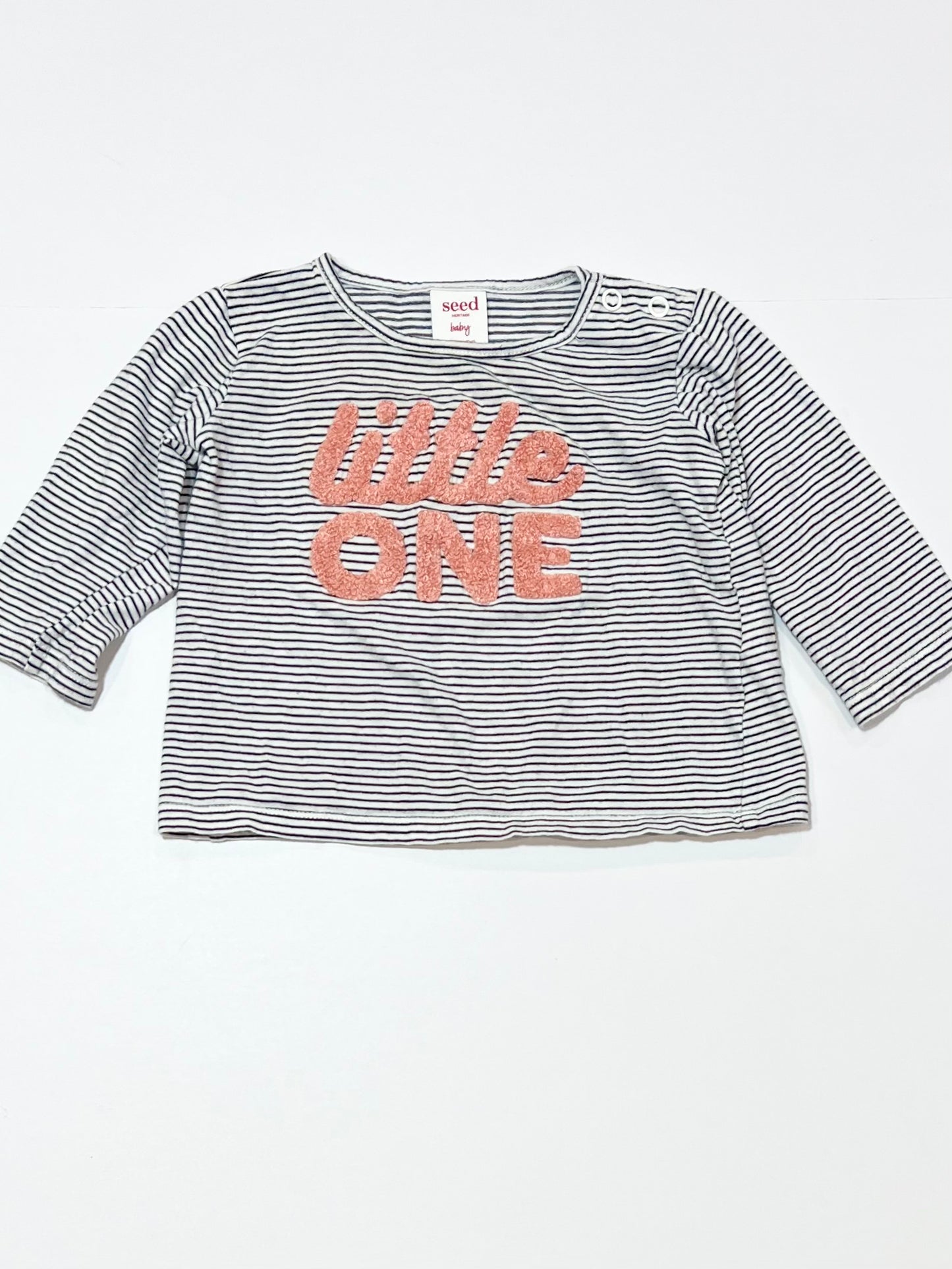 Striped little one top - Size 00