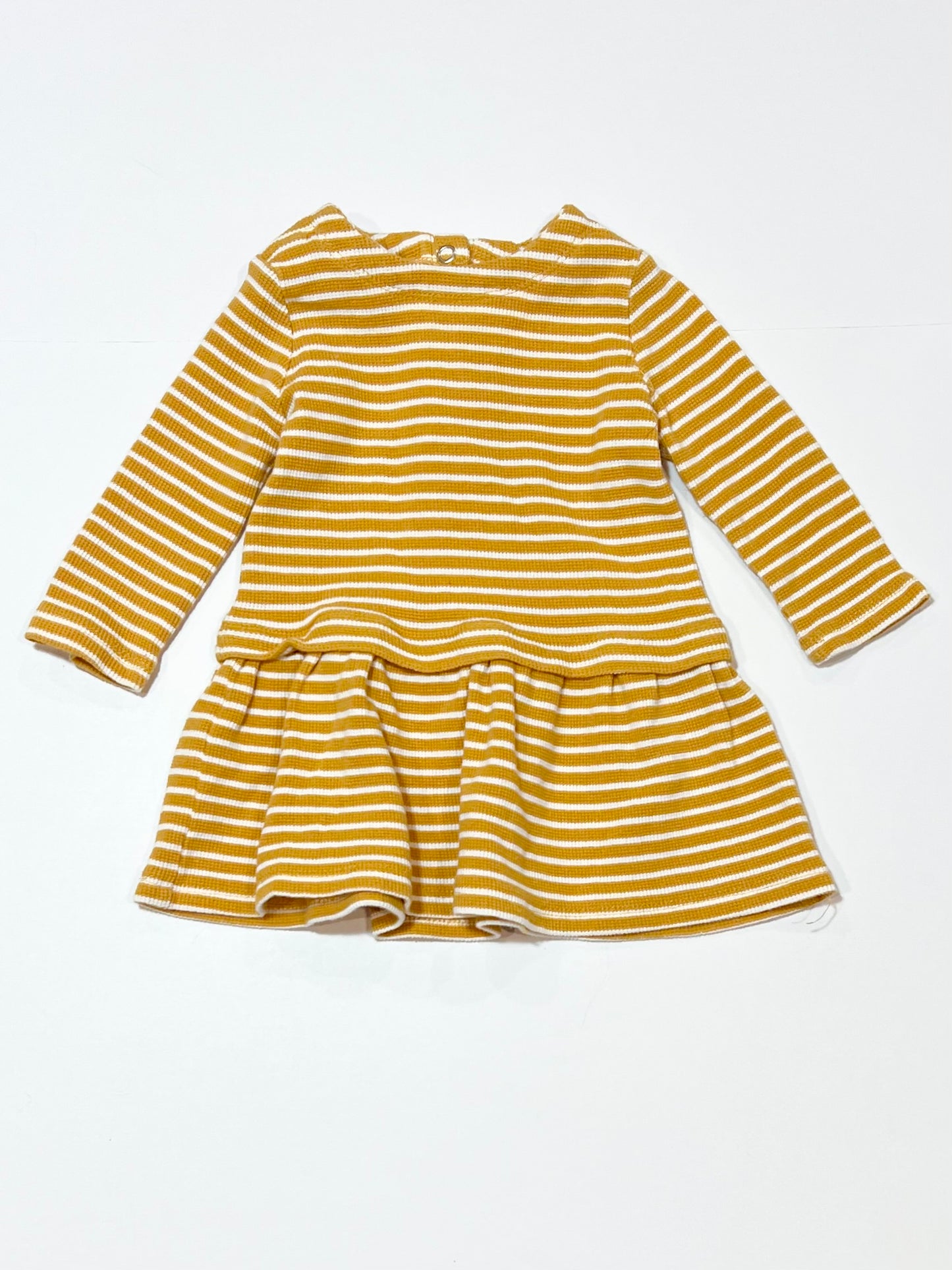 Striped waffle dress - Size 00