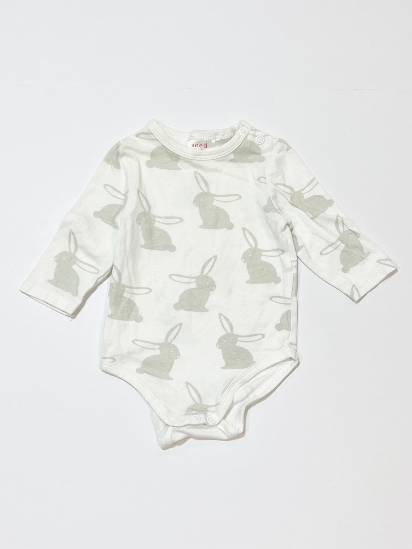 Grey bunny bodysuit - Size 0000