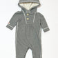 Grey fleece coverall - Size 00