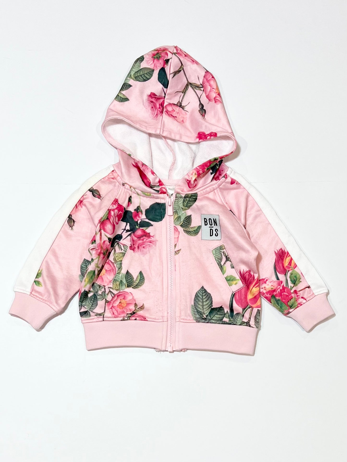 Floral zip hoodie - Size 00