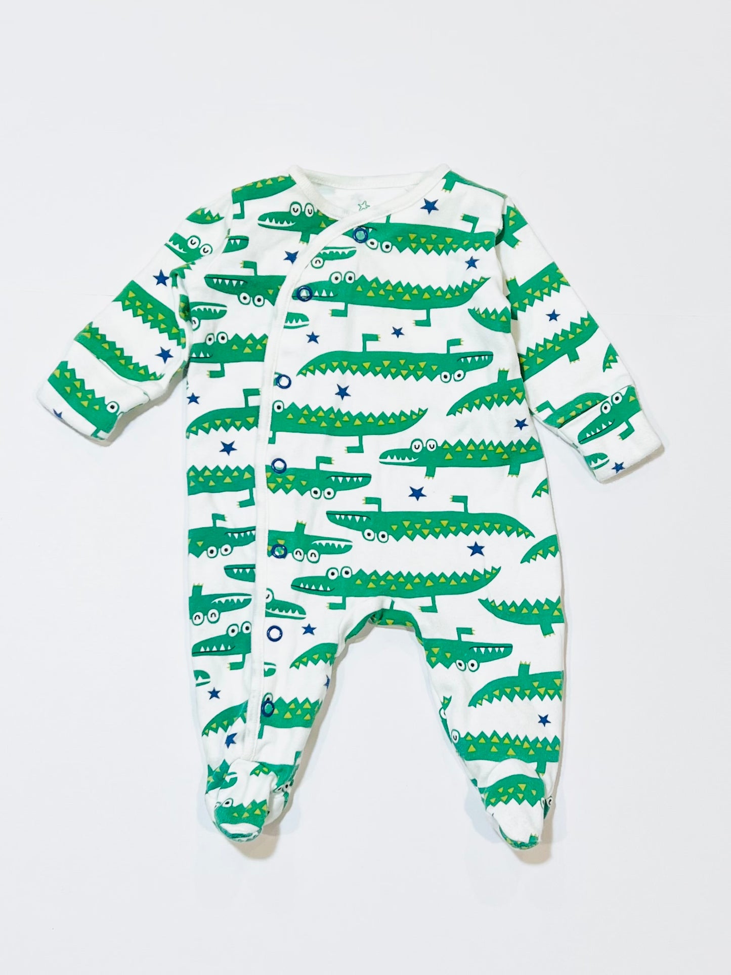 Crocodile onesie - Size 0000