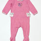 Pink heart onesie - Size 00