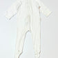 Pink stars zip onesie - Size 00