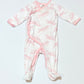 Pink birds onesie - Size 00
