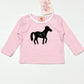 Striped horse top brand new - Size 0