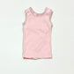 Pink lace trim singlet - Size 000