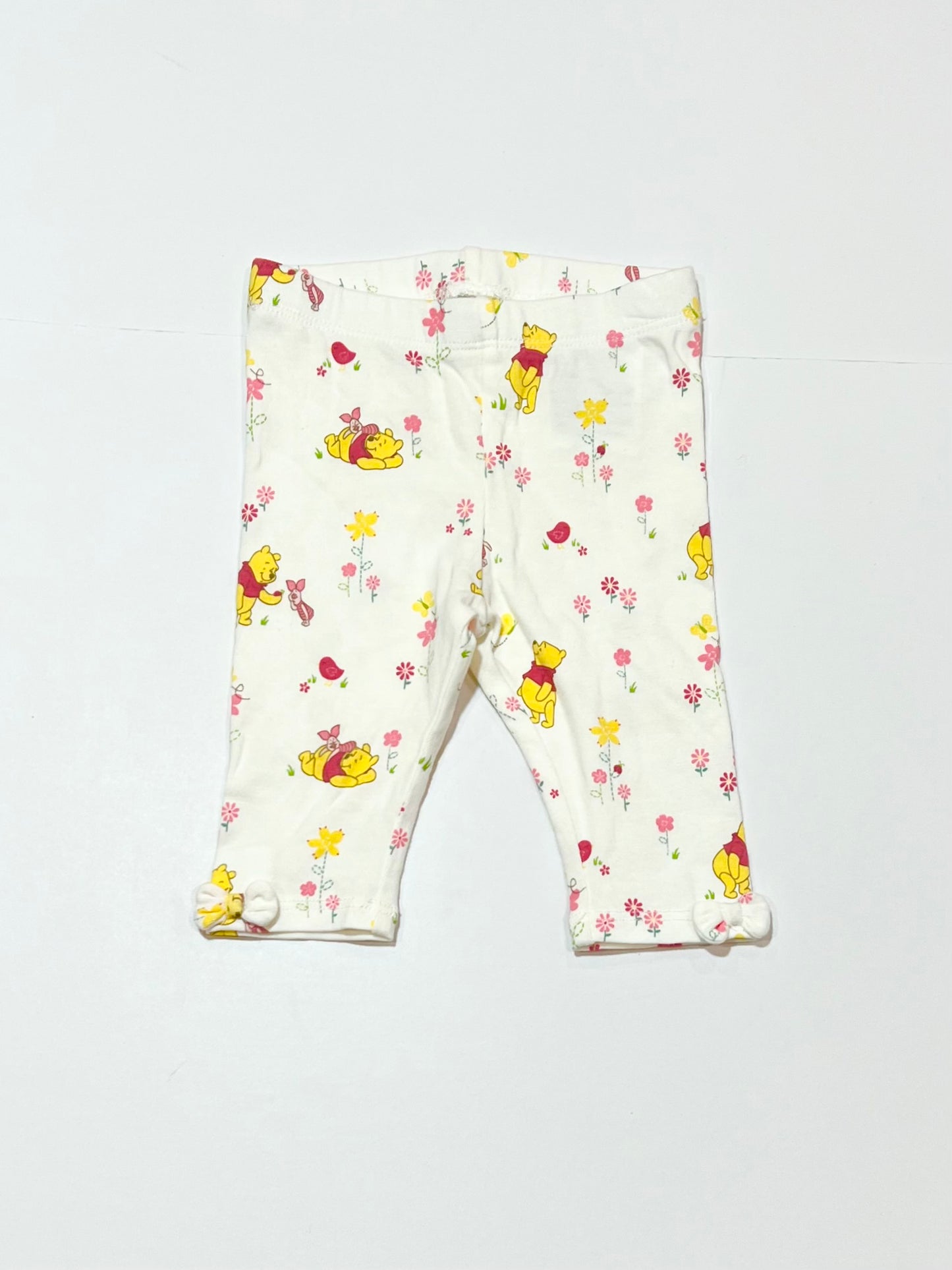 Winnie the Pooh leggings - Size 1-2 months