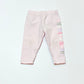 Pink logo leggings - Size 000