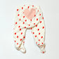 Footed heart pants - Size 000