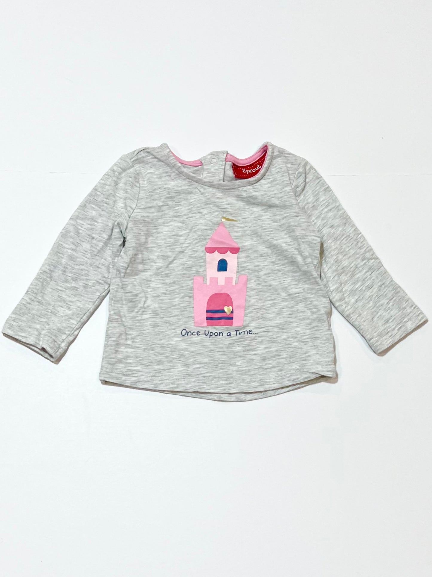 Pink castle top - Size 000