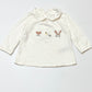 White collared top - Size 000