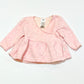 Pink cross-over jumper - Size 000
