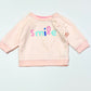 Pink smile sweater - Size 000