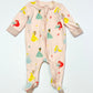 Pink princess zip onesie - Size 000