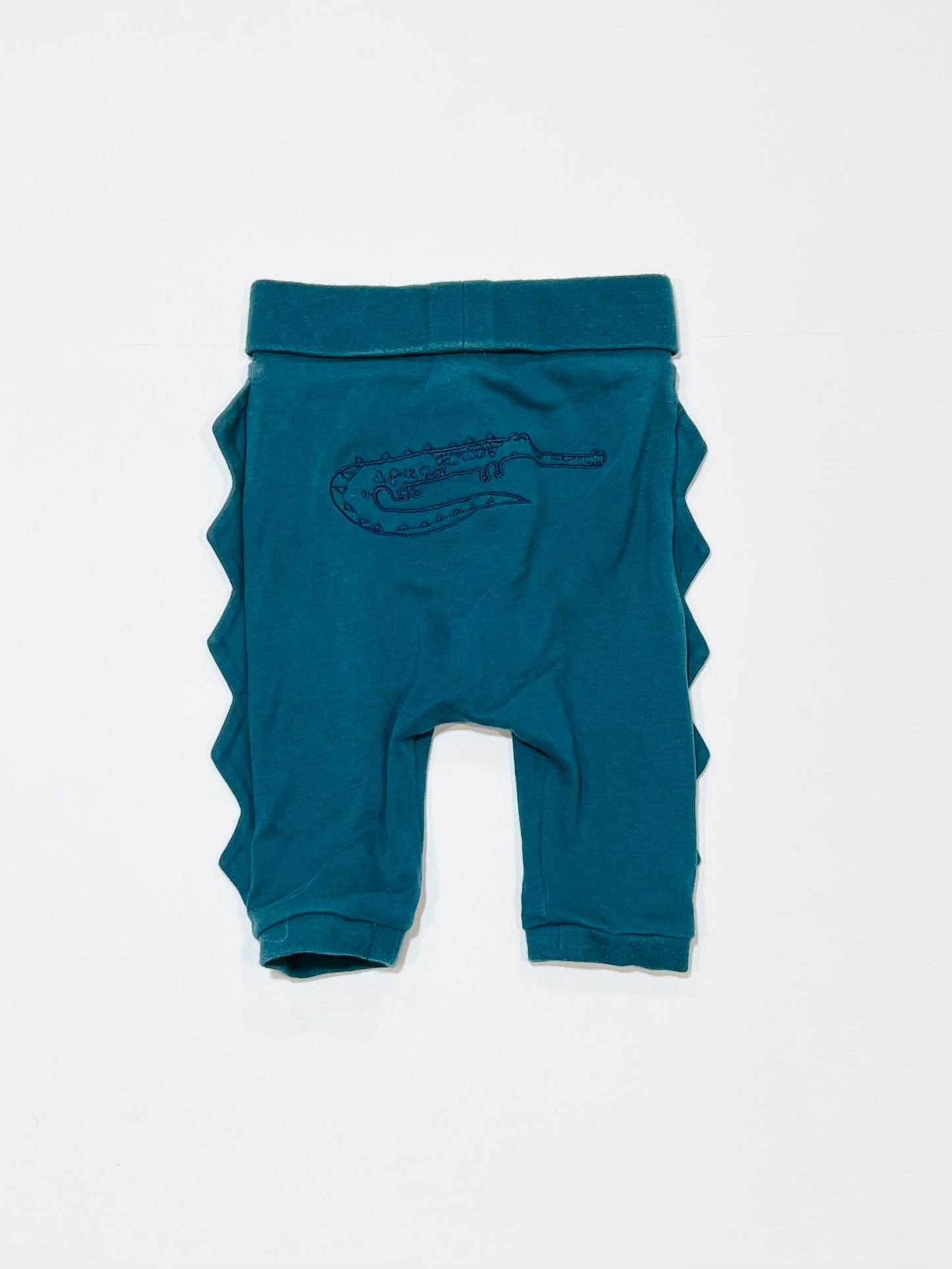 Green croc pants - Size 00